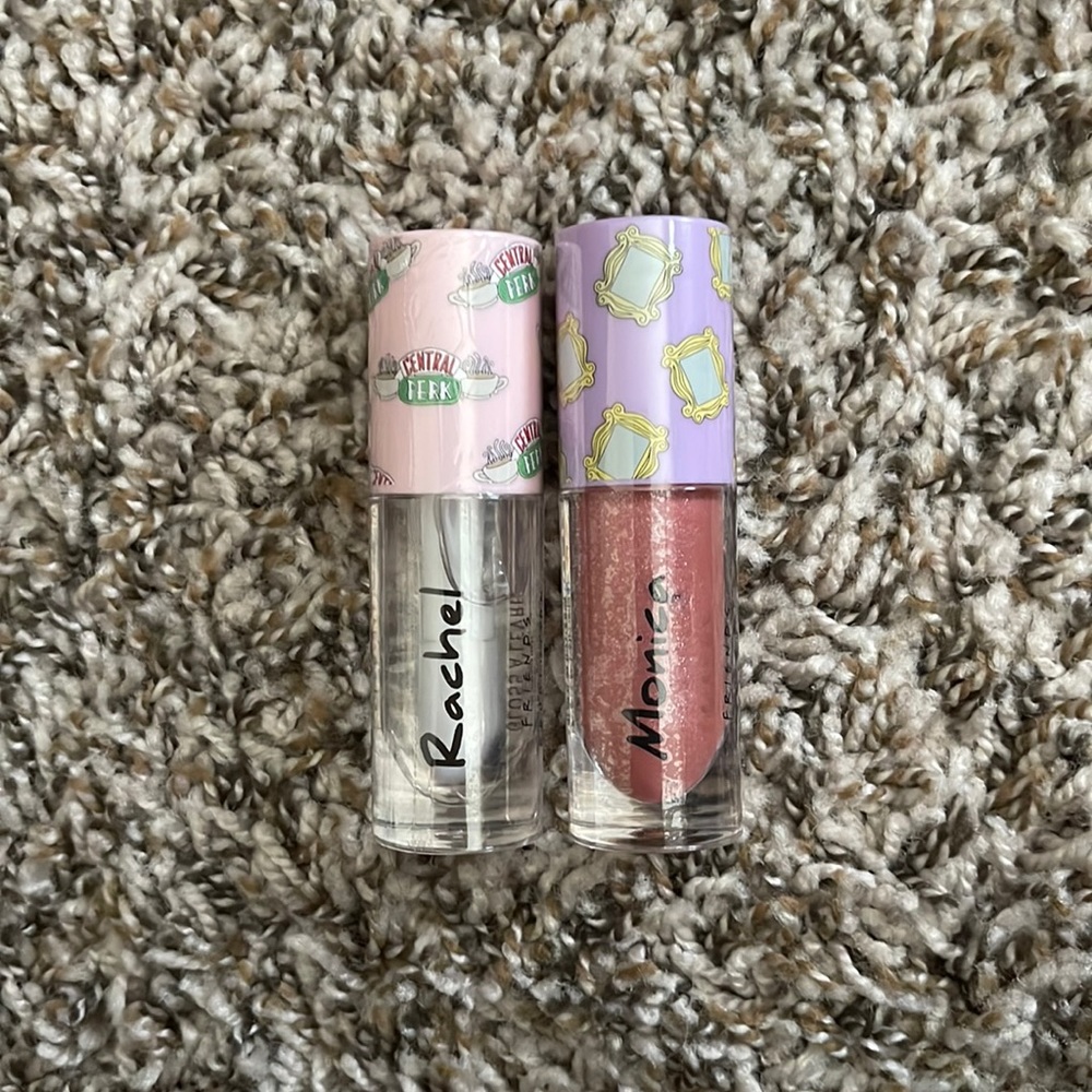 Revolution Friends Monica & Rachel lipgloss brand new